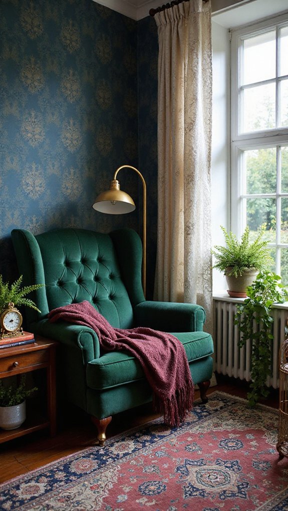 cozy nook for reading