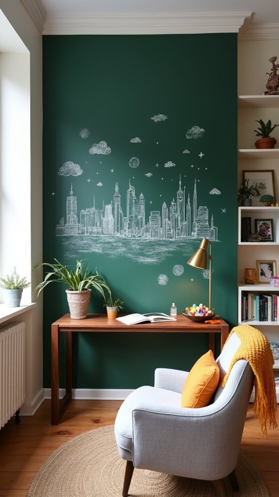 creative chalkboard wall ideas