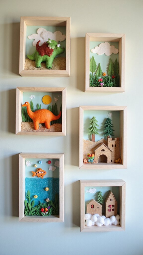 creative display for art