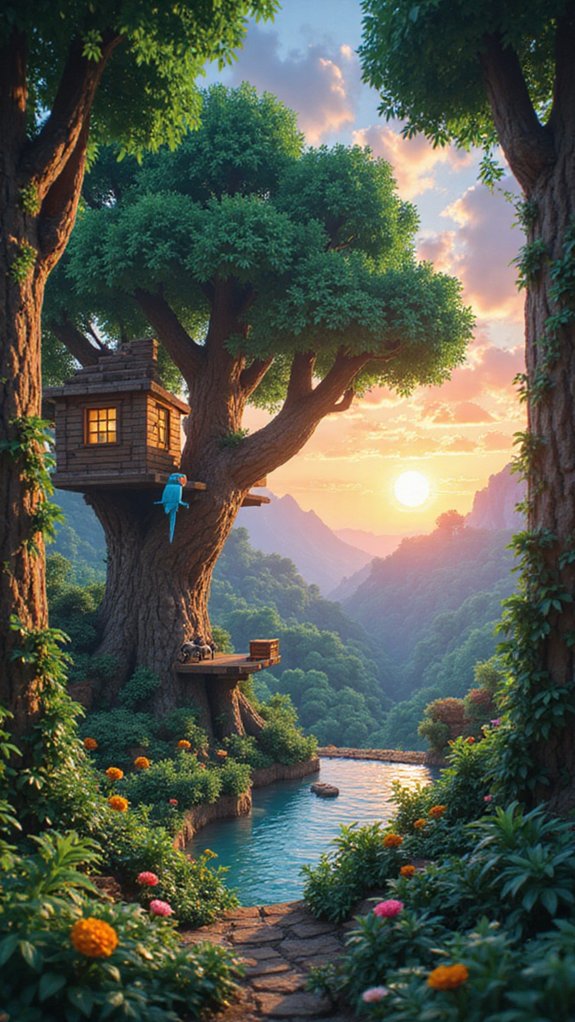 creative minecraft wall art