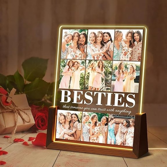 Personalized Best Friend Birthday Gift Acrylic Plaque
