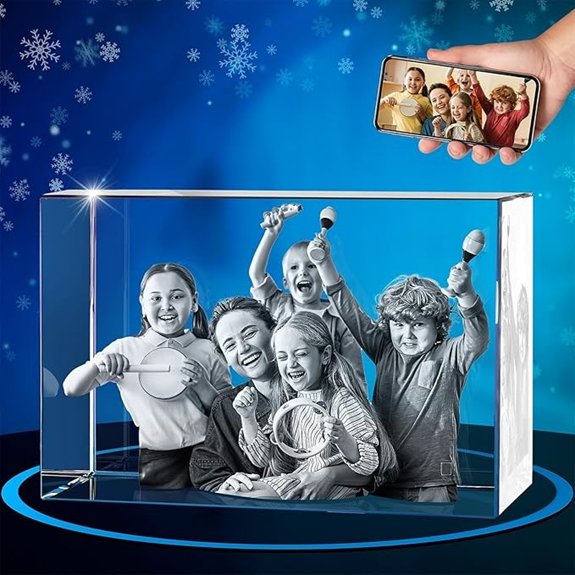 ArtPix 3D Crystal Photo Customized Christmas Gift