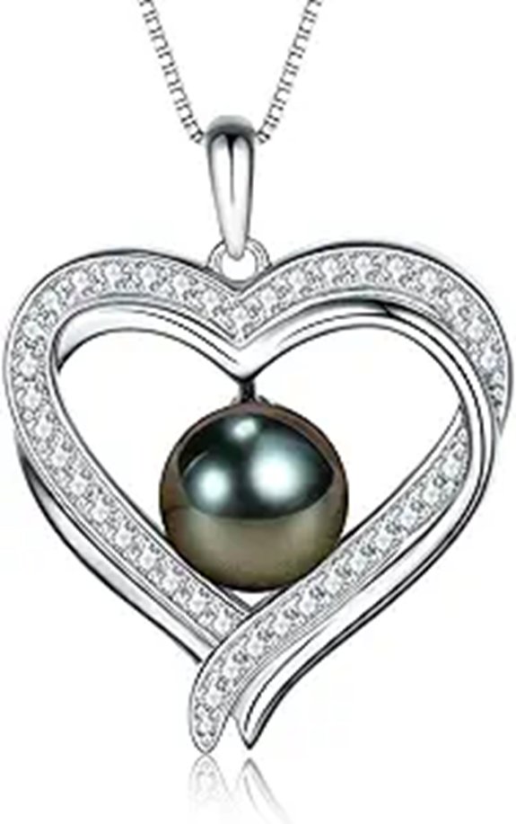 Tahitian Black Pearl Necklaces for Mother's Day