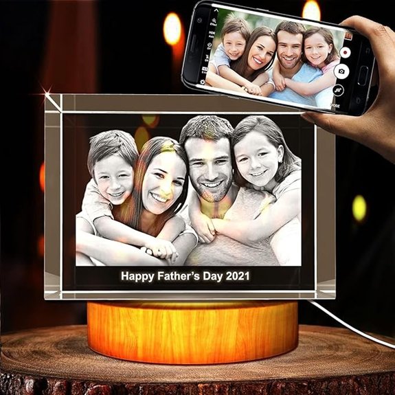 3D Crystal engraved picture (XXL rectangle)