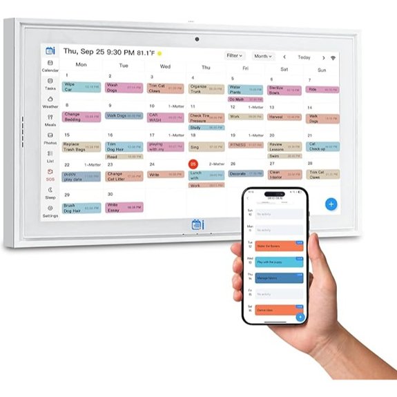 Digital Calendar Smart Family Planner & Chore Chart