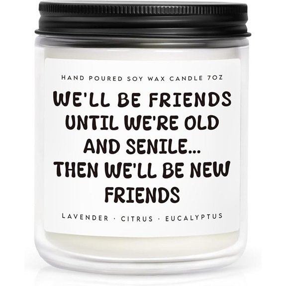 Best Friend Candle - Friendship Gift for Women