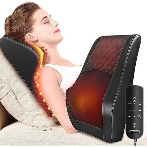 Boriwat 3D Kneading Back Massager with Heat