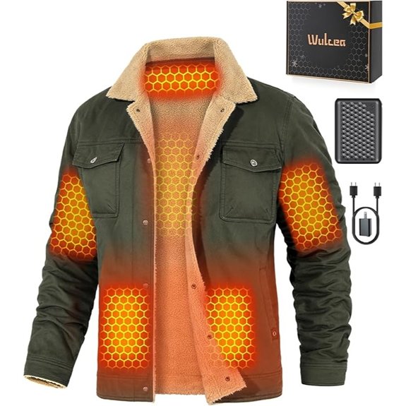 Wulcea Graphene Heated Jacket for Men