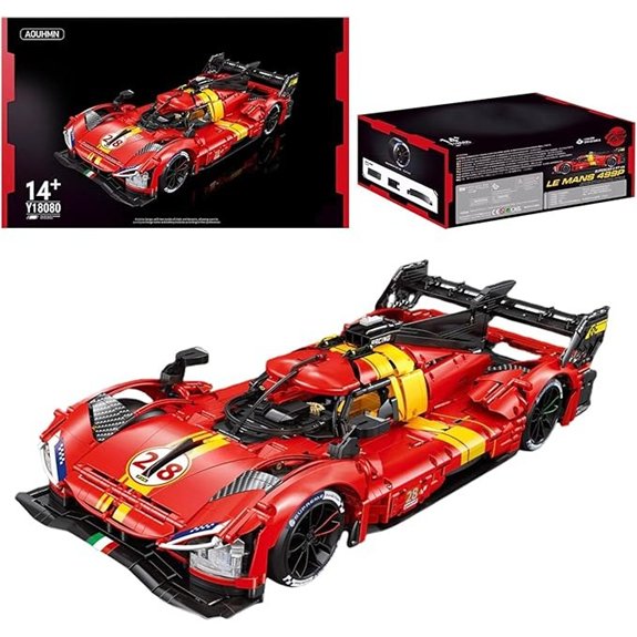 499P Hybrid Hypercar Building Kit (1:8 Scale)