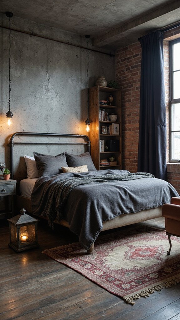 industrial grunge room decor