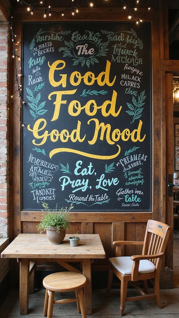 inspirational quotes enhance dining