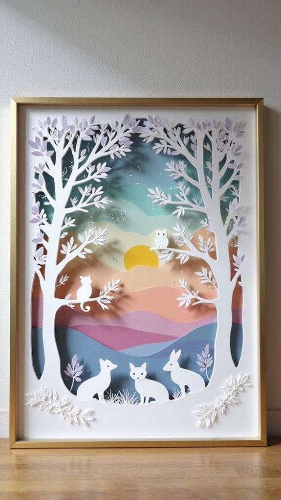 intricate paper cutouts artistry