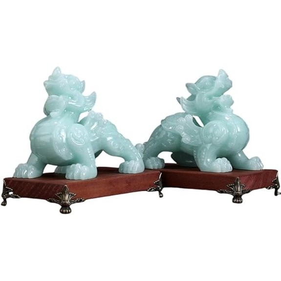 Natural Jade Pixiu Statue - Feng Shui Decor