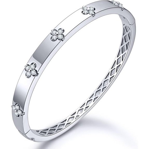 Premium Clover Bracelets for Women with Moissanite