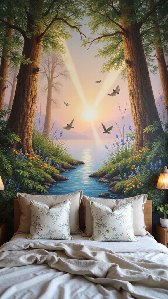 nature inspired bedroom decor