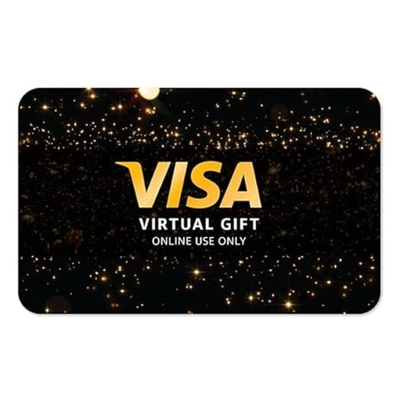 Visa Virtual $200 eGift Card (Online Use Only)