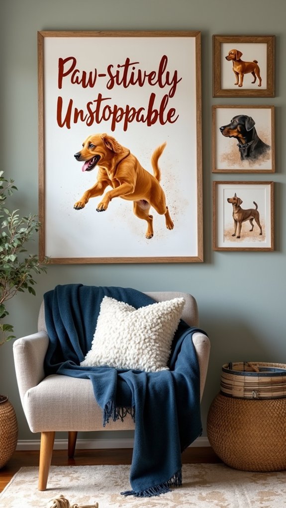 paw prints on hearts