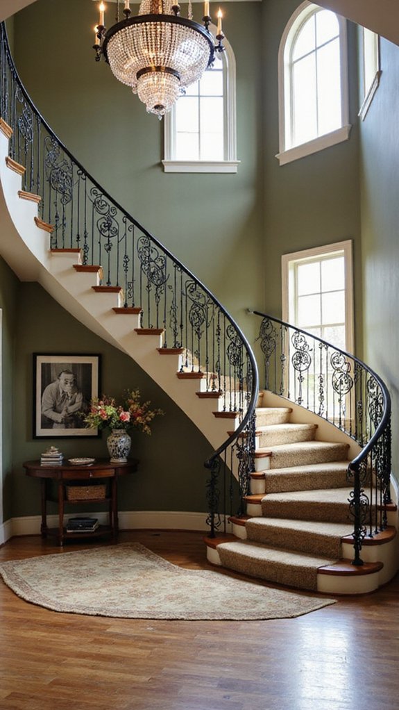 sophisticated wrought iron elegance