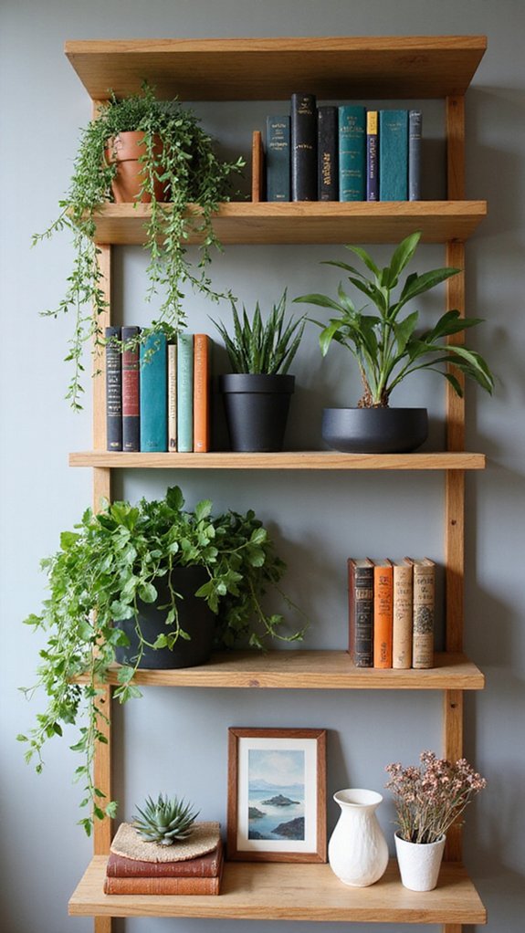 stylish bookcase decorating tips