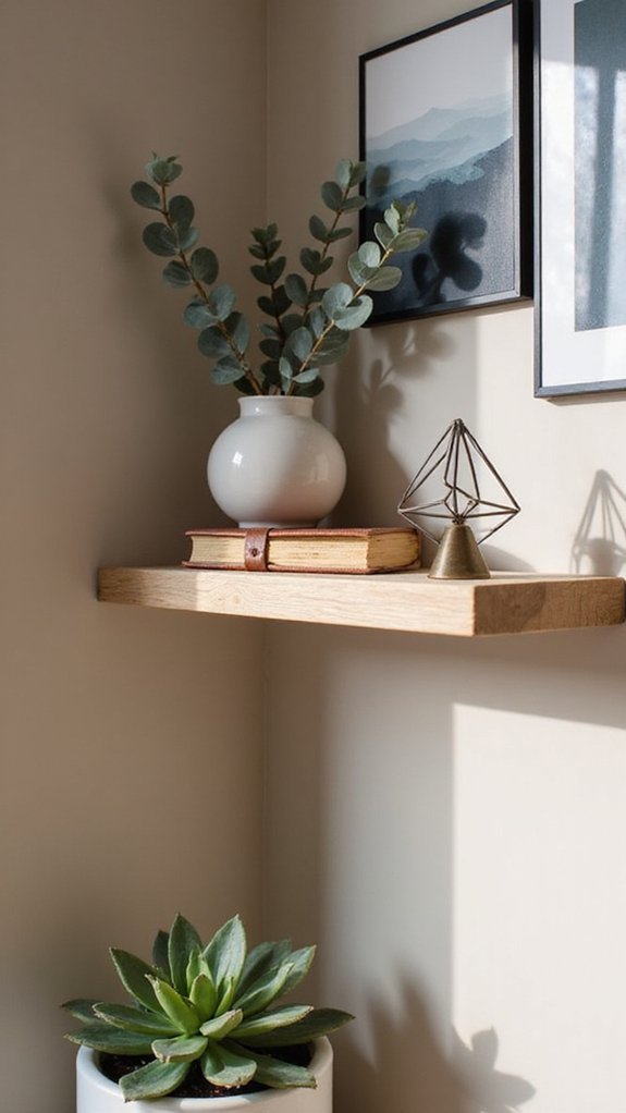 stylish corner storage solution