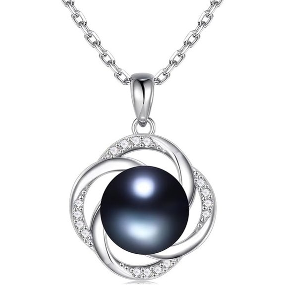 Iefil Tahitian Black Pearl & Fresh Water Pearl Necklace