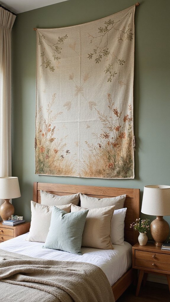 tapestries add texture warmth
