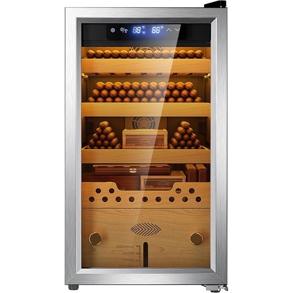 Electric Humidor Cabinet with Temperature Control