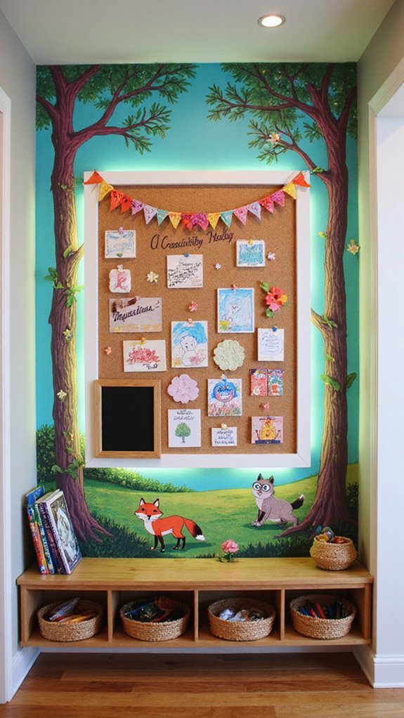 thematic artwork showcases creativity