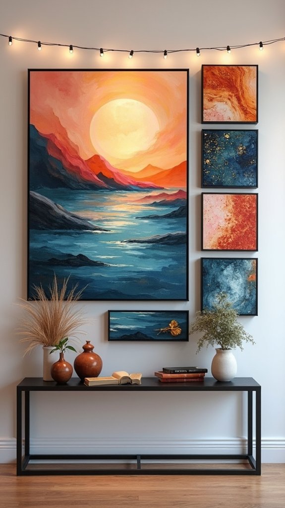 transform blank walls creatively