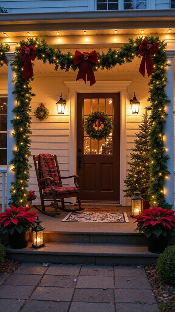 twinkling lights create ambiance