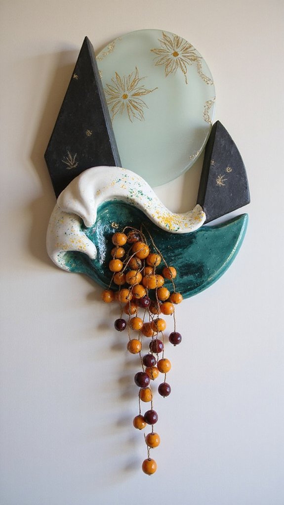 vibrant emotional expression sculptures