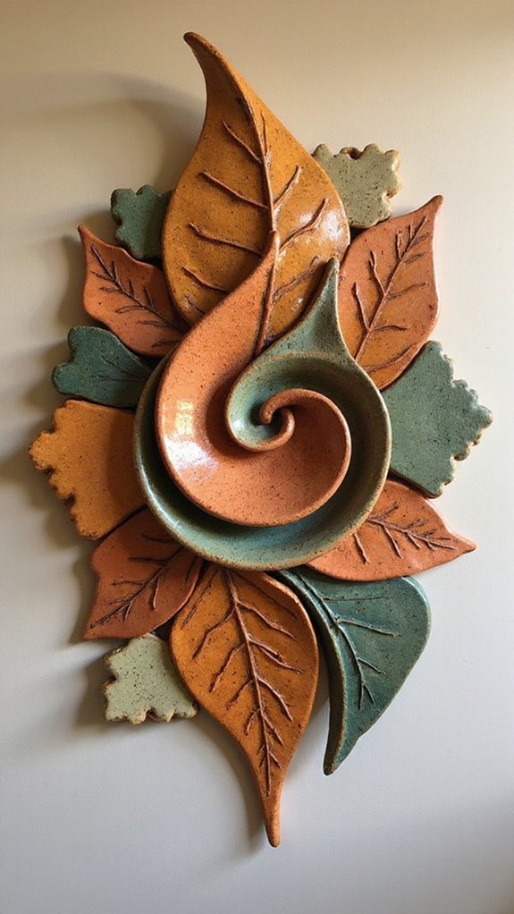 vibrant expressive wall decor