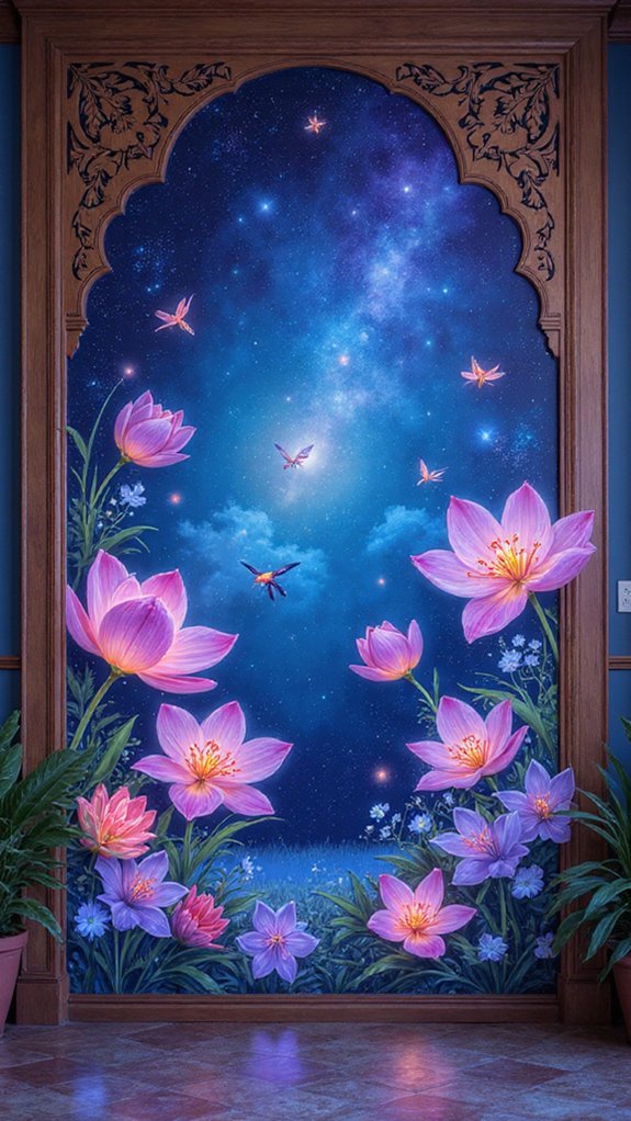 vibrant personalized wall murals