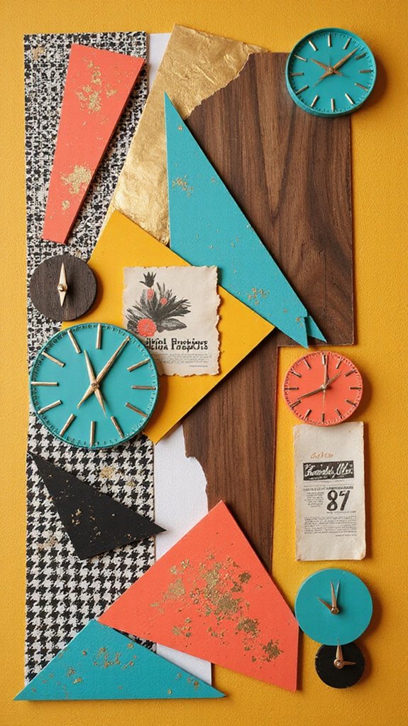 vibrant storytelling through collages