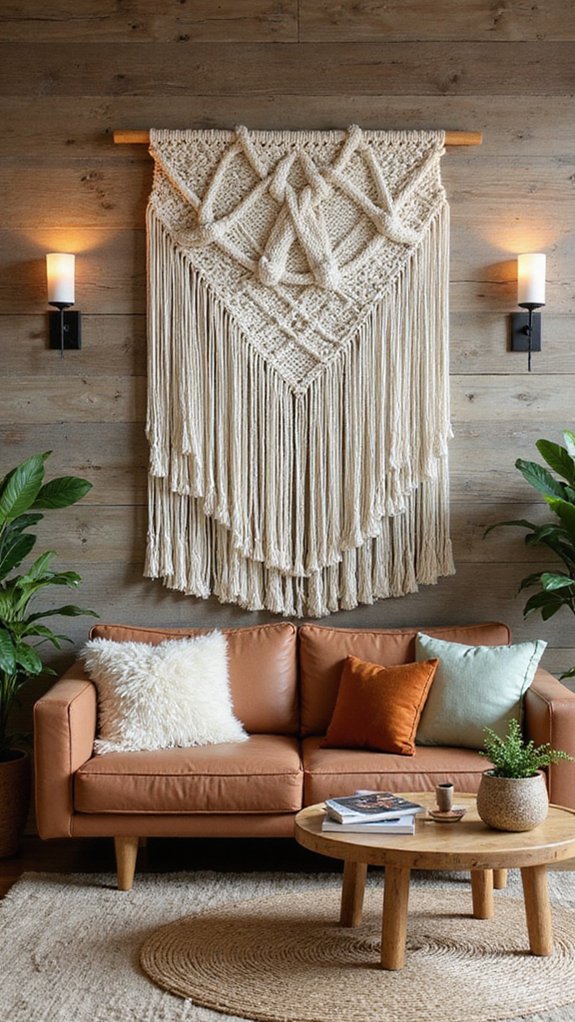 warmth through textured art