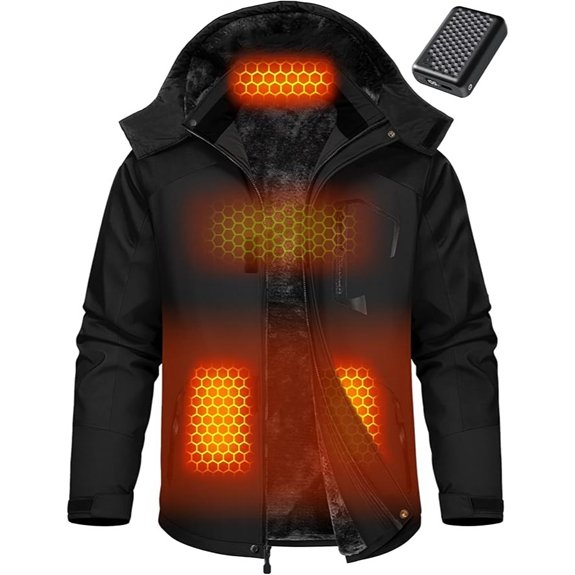 Wulcea Graphene Heated Jacket for Men